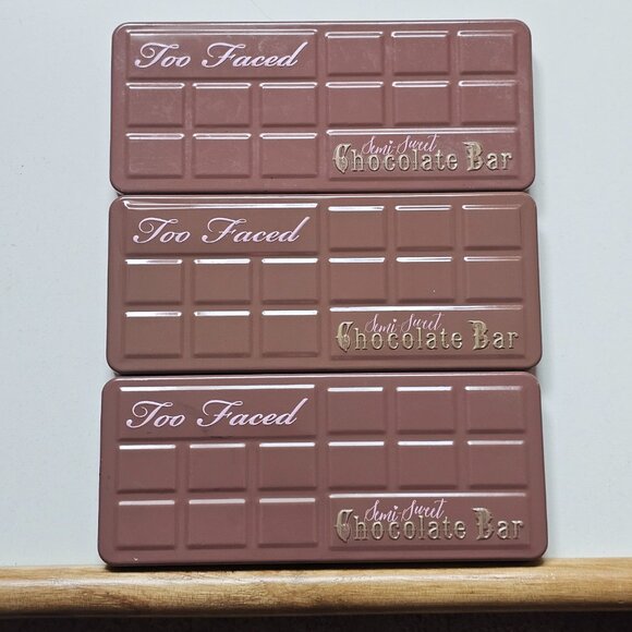 3 x Too Faced SEMI SWEET Chocolate Bar EyeShadow Palette - Picture 6 of 6